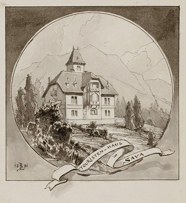 Casa turística en Sava cerca de Jesenice de Ladislav Benesch