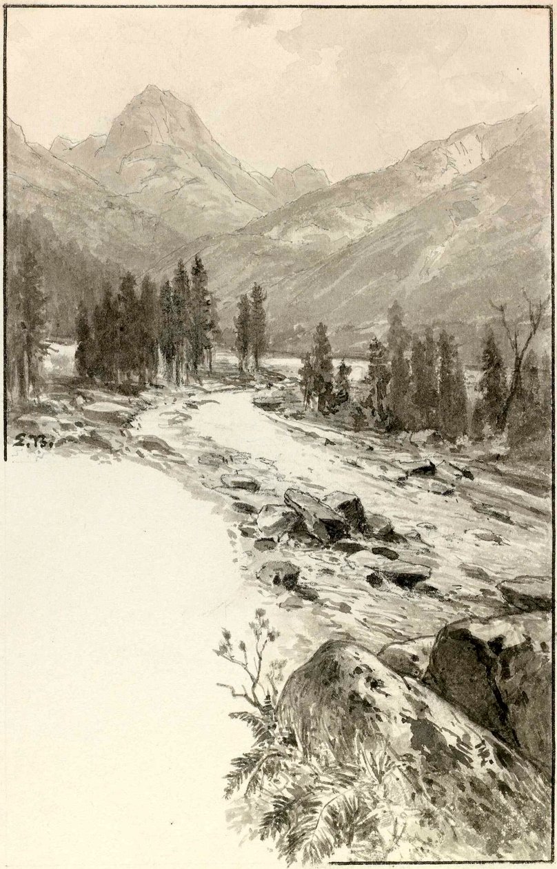Zajzera con Mangart al fondo de Ladislav Benesch