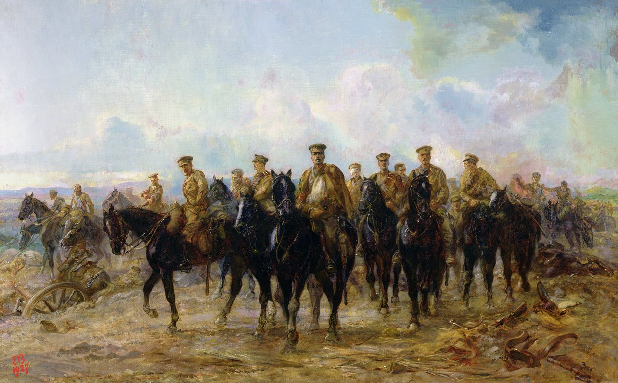 La retirada de Mons, 1927 de Lady Butler