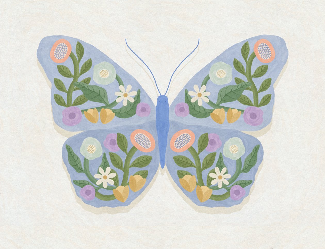 Mariposa Spring Blooms, 2023 (digital) de Lady Ann de Borja