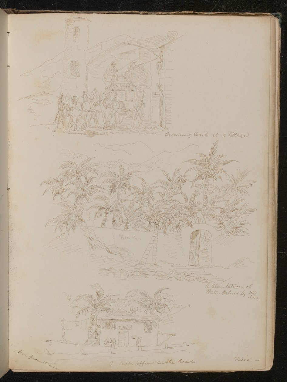 Caballos tirando de un carruaje a través de un arco de Lady Butler