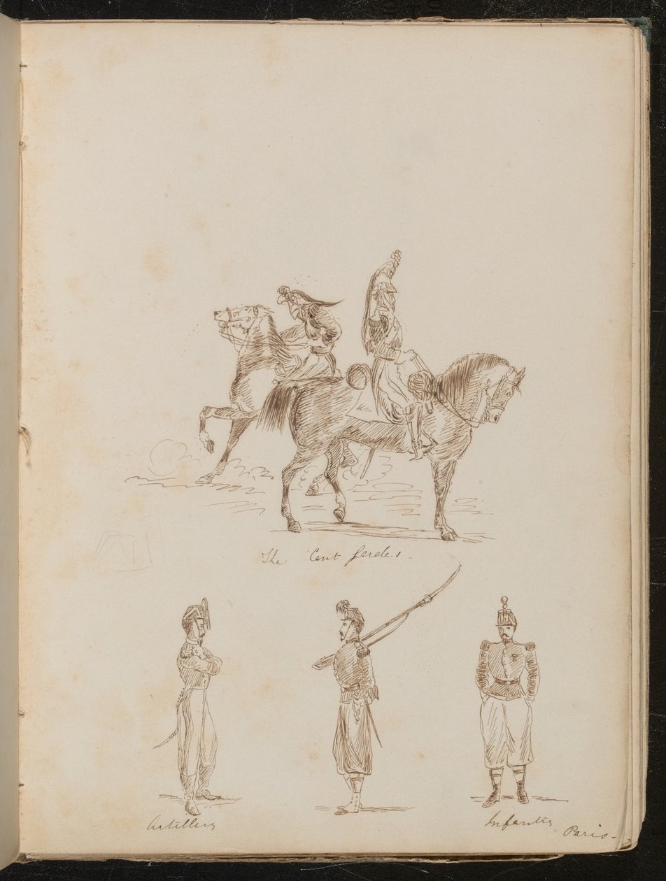 Dos soldados a caballo de Lady Butler