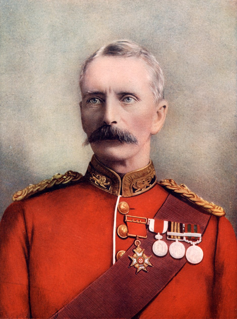 Mayor General Sir ERP Woodgate, soldado británico, c1900 1902 de Lafayette