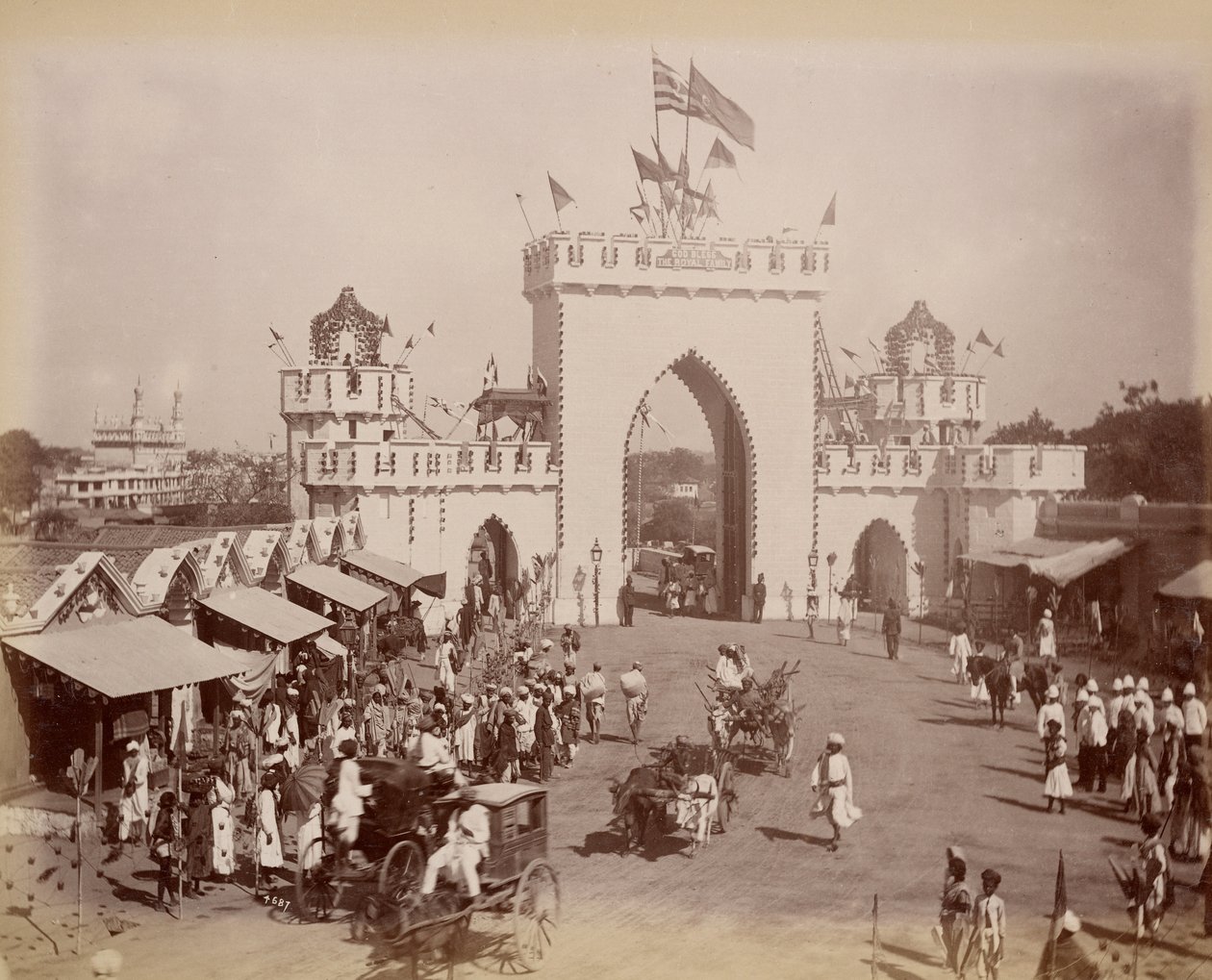 City Gate, Hyderabad de Lala Deen Dayal