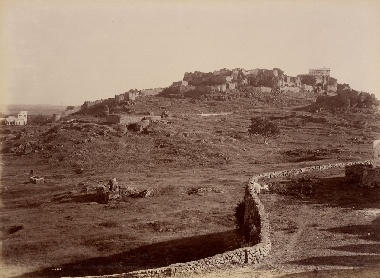 Fuerte de Golconda de Lala Deen Dayal