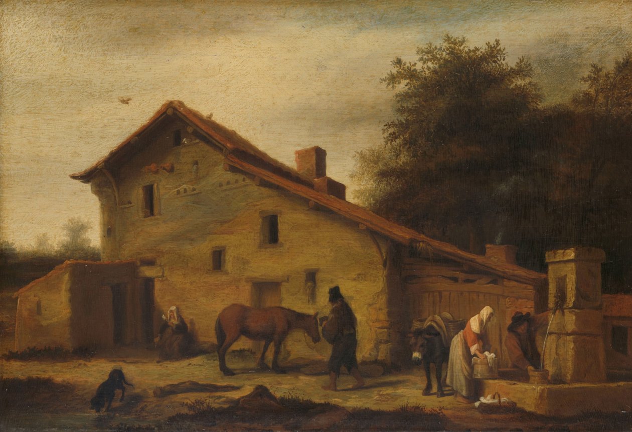 Una posada en el barrio de Nantes de Lambert Doomer