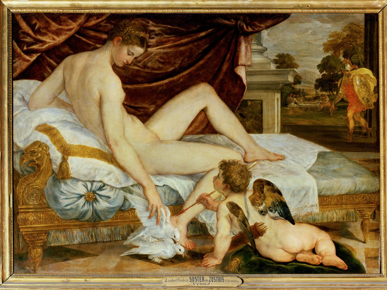Venus y el amor - Venus y Amor ... de Lambert Sustris