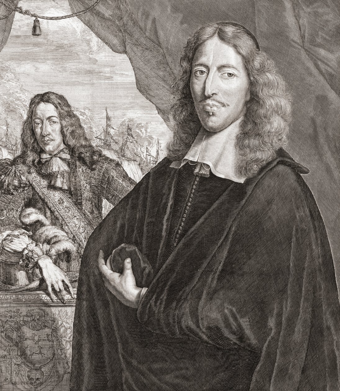 Johan de Witt alias Jan de Witt (derecha) y su hermano Cornelis de Witt de Lambert de Visscher