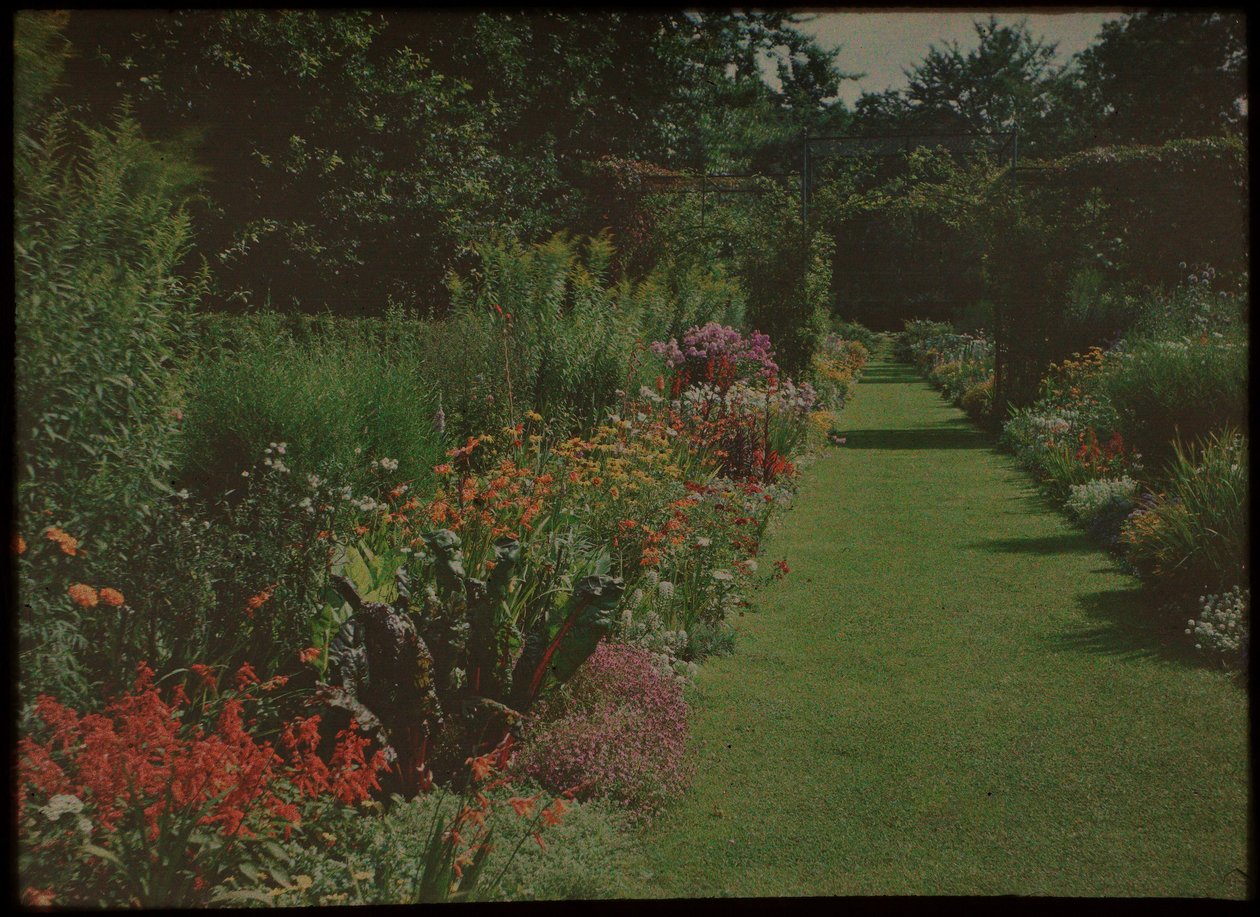 Jardín de la casa Kersbergen, Zeist de Lambertus Hendrik van Berk