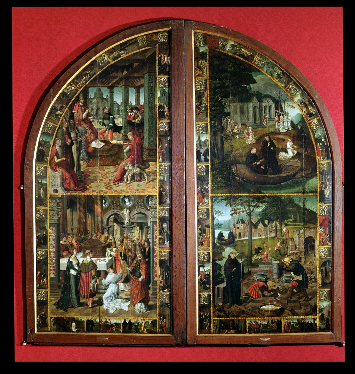 La Leyenda de San Bertin, del Tesoro de San Bertin en Saint-Omer de Lancelot Blondeel