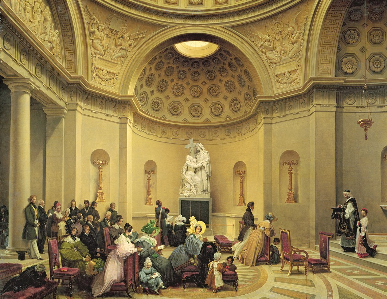Misa en la Capilla Expiatoria, 1830-48 de Lancelot Théodore Turpin de Crissé de Crissé