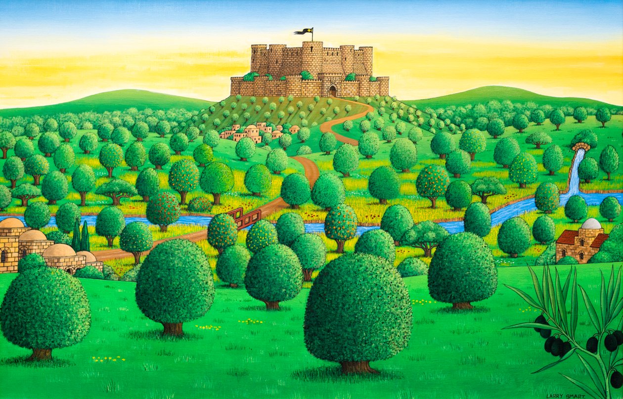Krak des Chevaliers - Siria, 1999 de Larry Smart