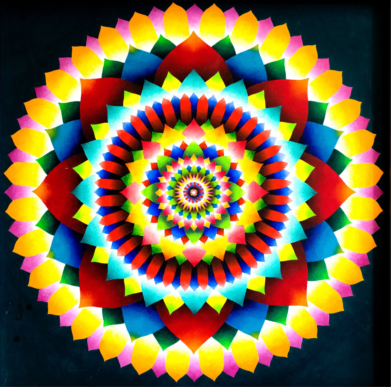 Mandala Psicodélico de Larry Smart