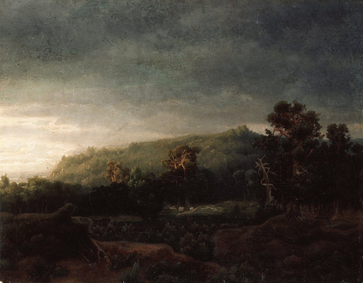 Un bosque de Lars Hertervig