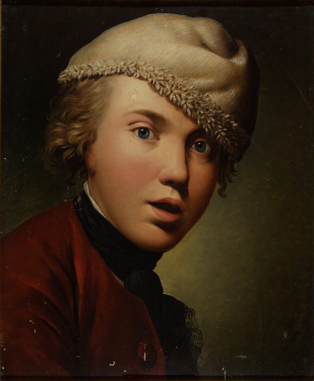 Copia del autorretrato de Jens Juels como joven de Lars Hansen