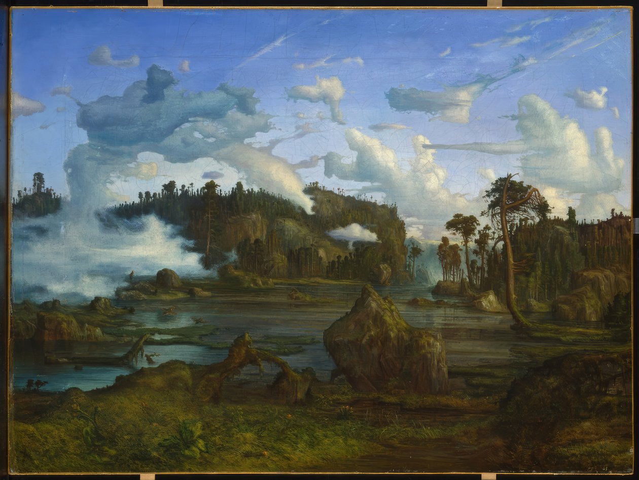 Skogtjern, lago de montaña de Lars Hertervig