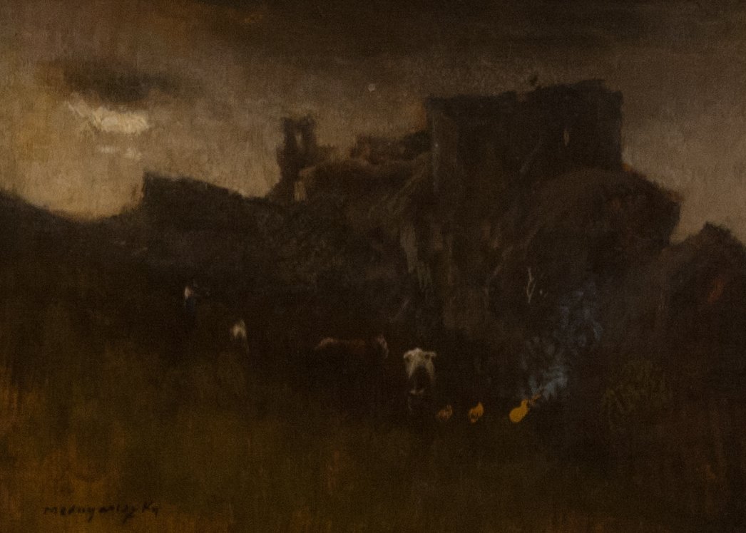 Hogueras de Laszlo Mednyanszky