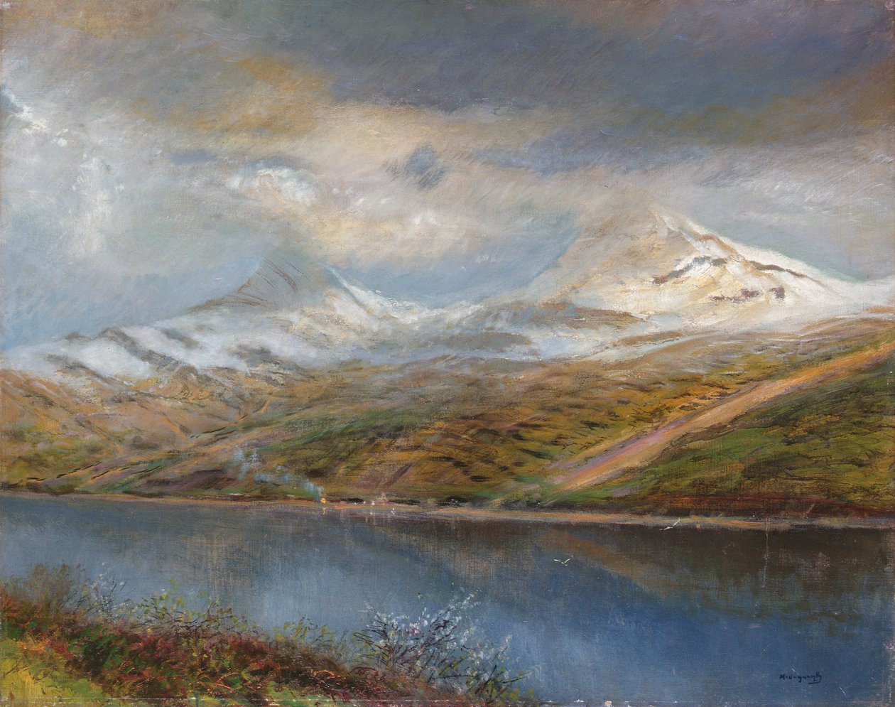 Paisaje en las Montañas Tatra de Laszlo Mednyanszky
