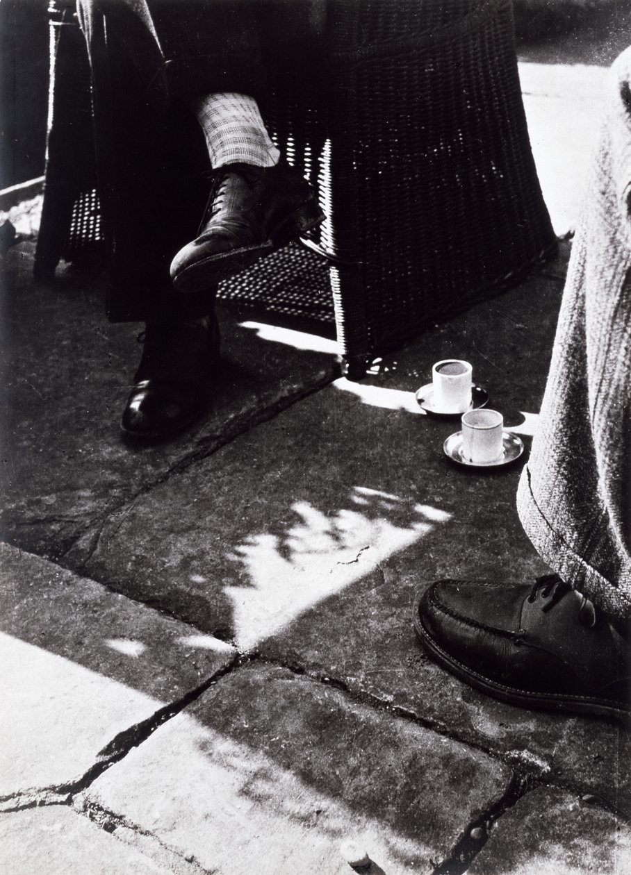 En el café de Laszlo Moholy Nagy