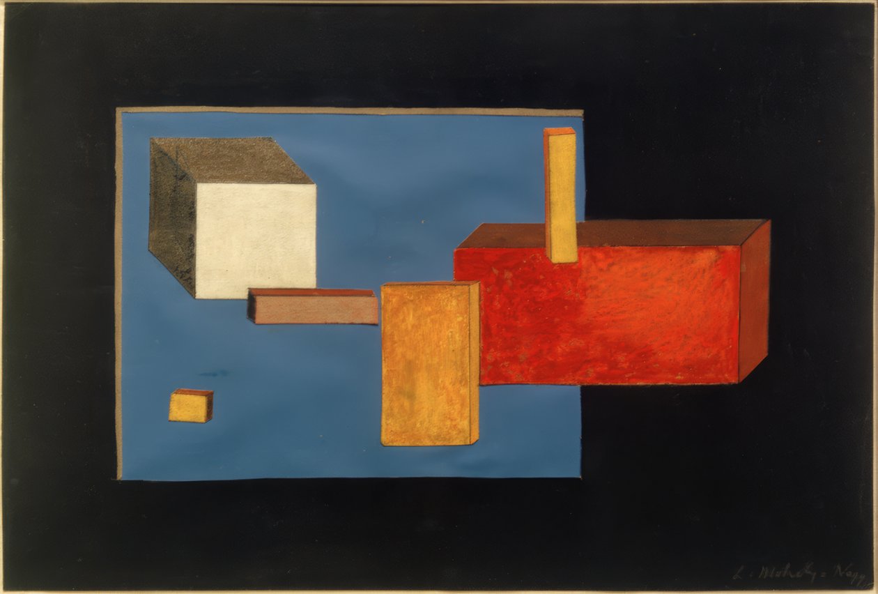 Elementos escénicos de Laszlo Moholy Nagy