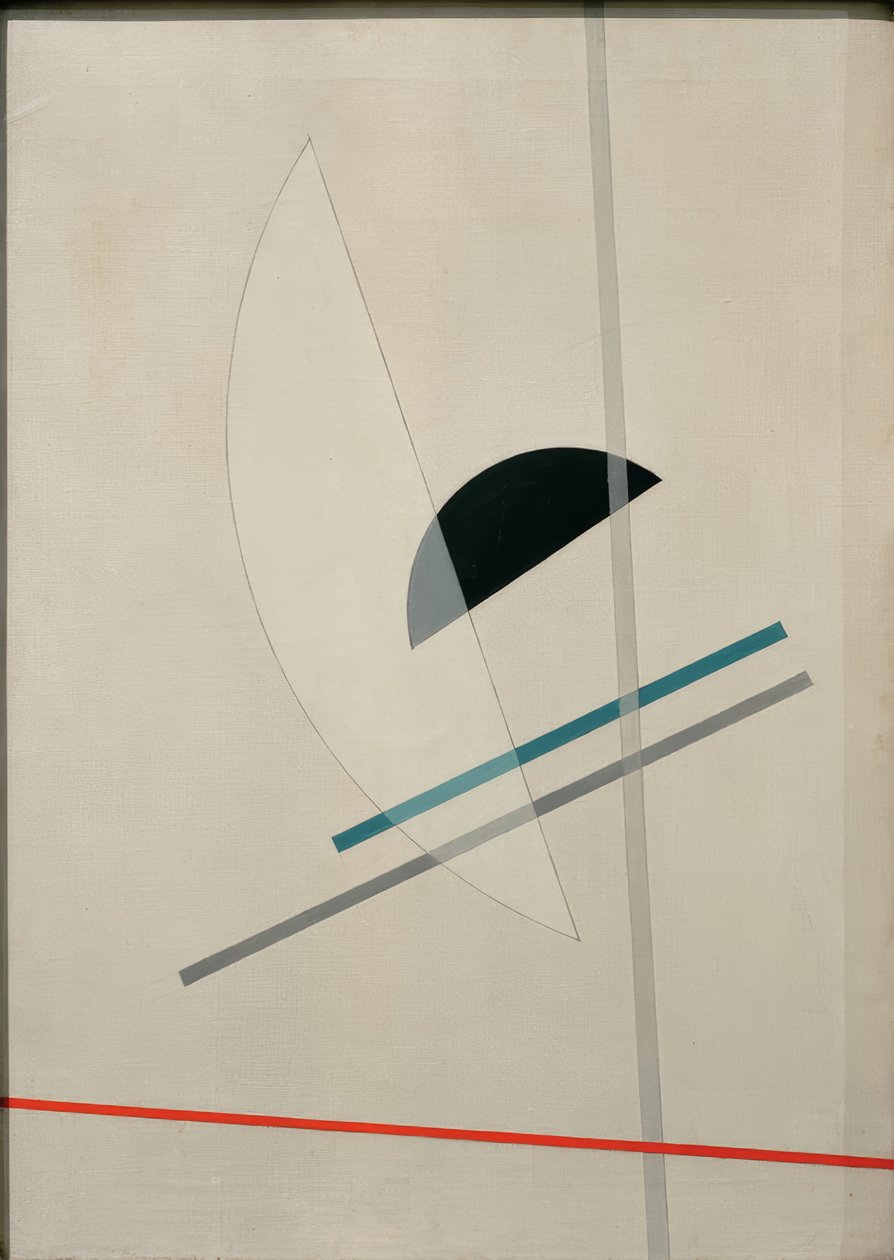 Composición de Laszlo Moholy Nagy