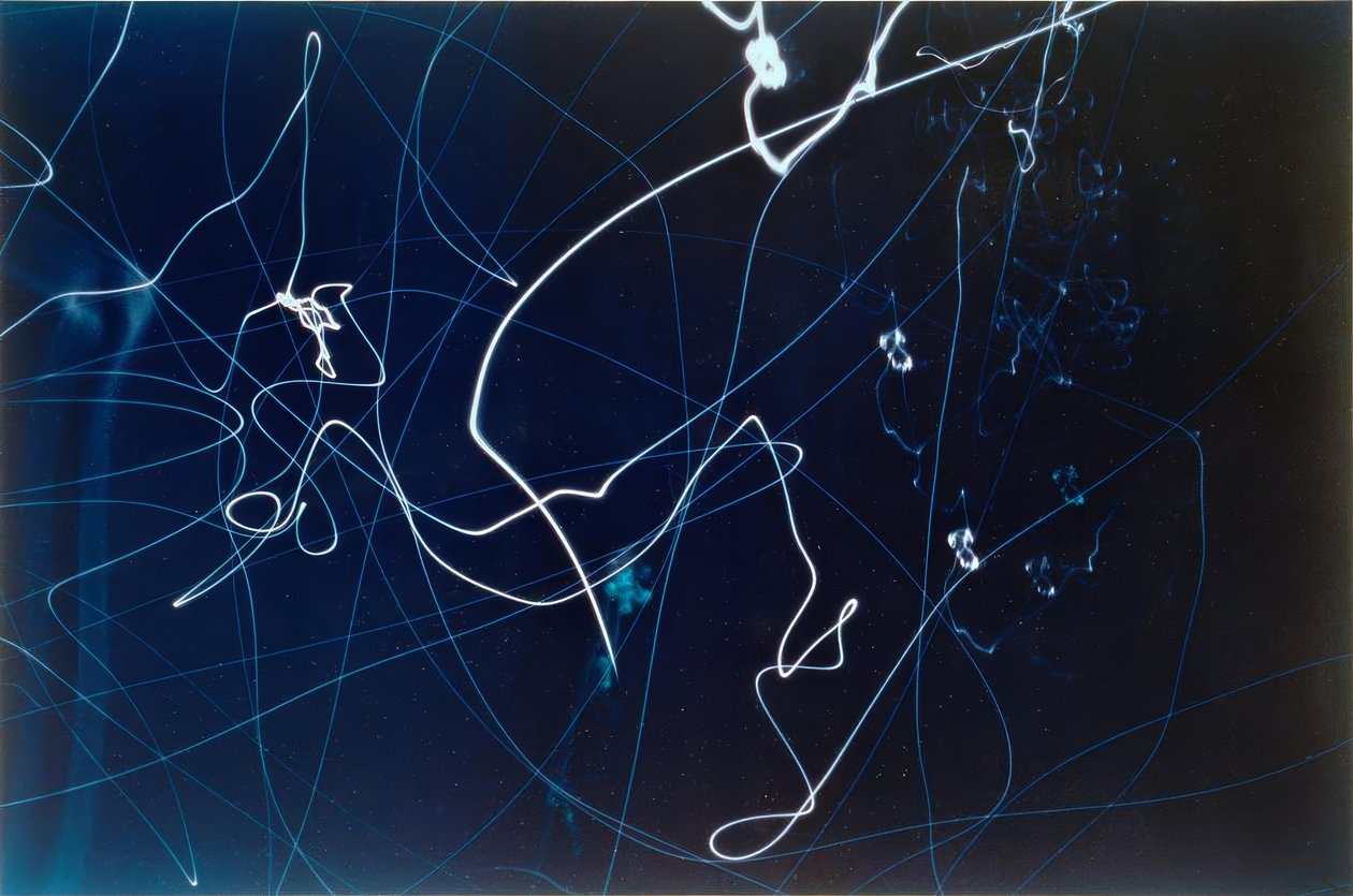 Sin título (3 fotos de semáforos) de Laszlo Moholy Nagy