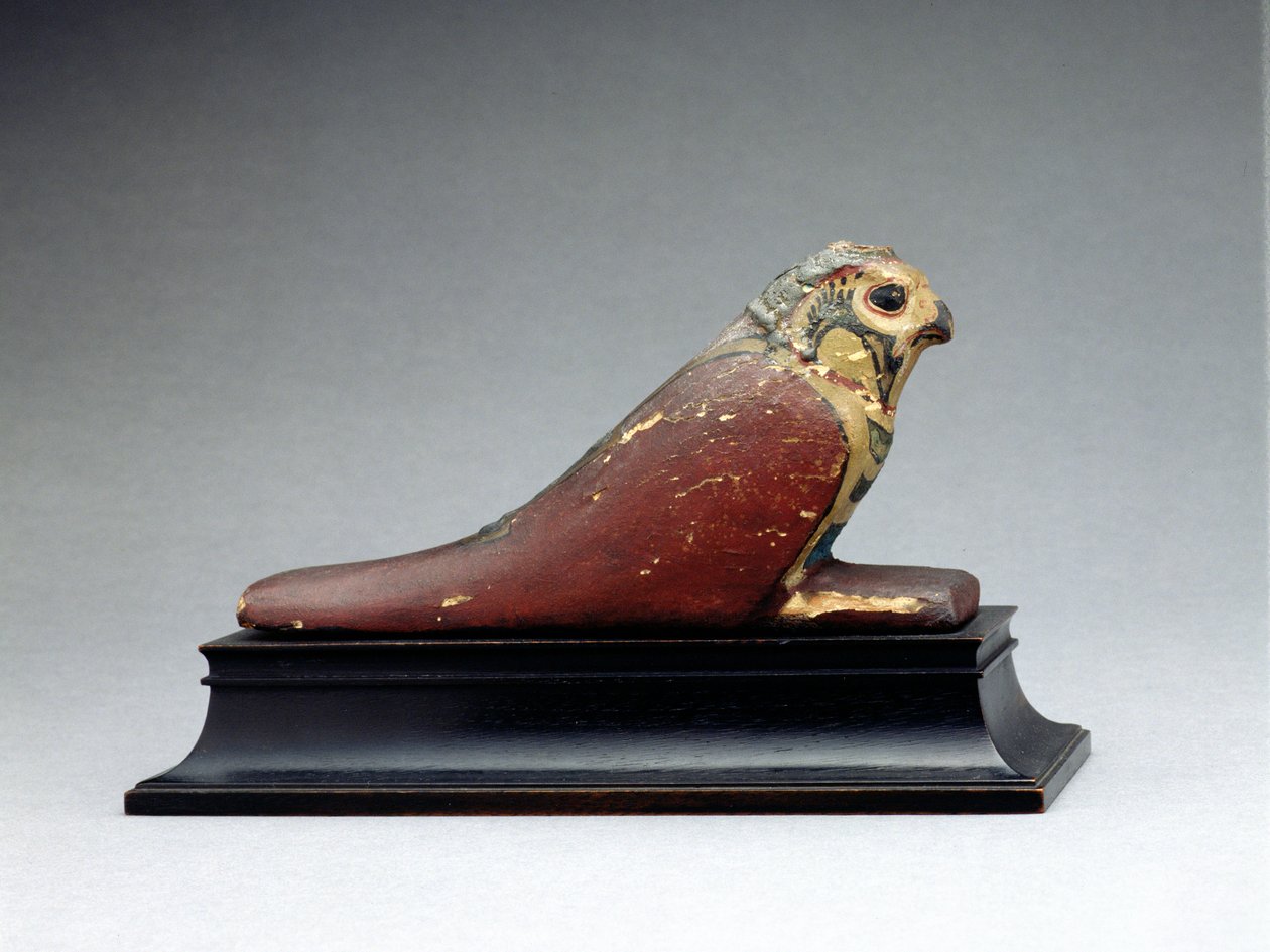 Halcón momificado de Late Period Egyptian