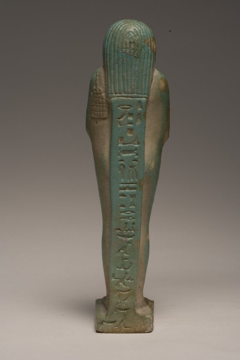 Figura Shabti para Padineith (faianza) de Late Period Egyptian