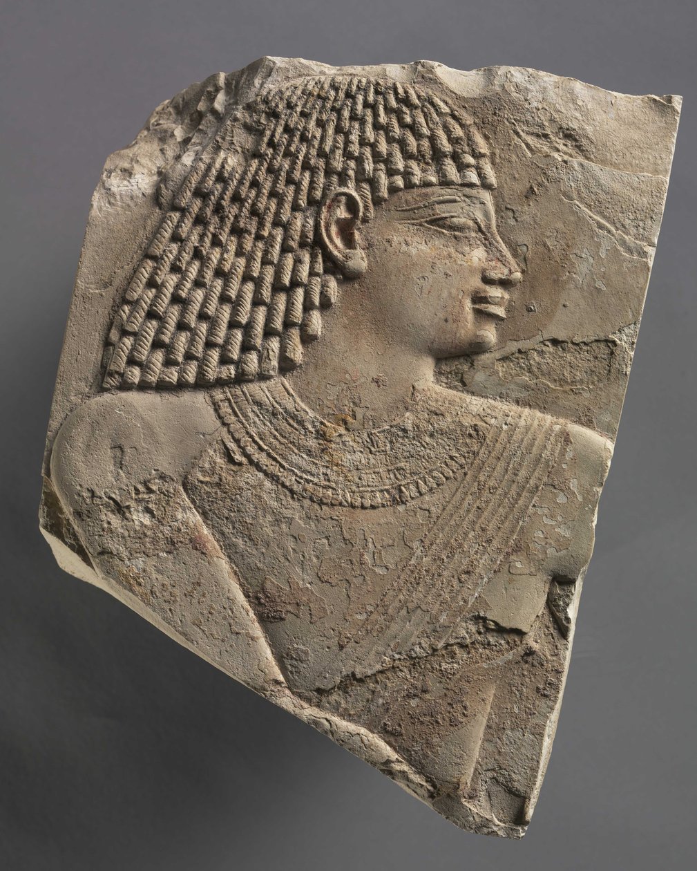 Pequeña Cabeza de un Hombre, c.667-647 a.C. de Late Period Egyptian