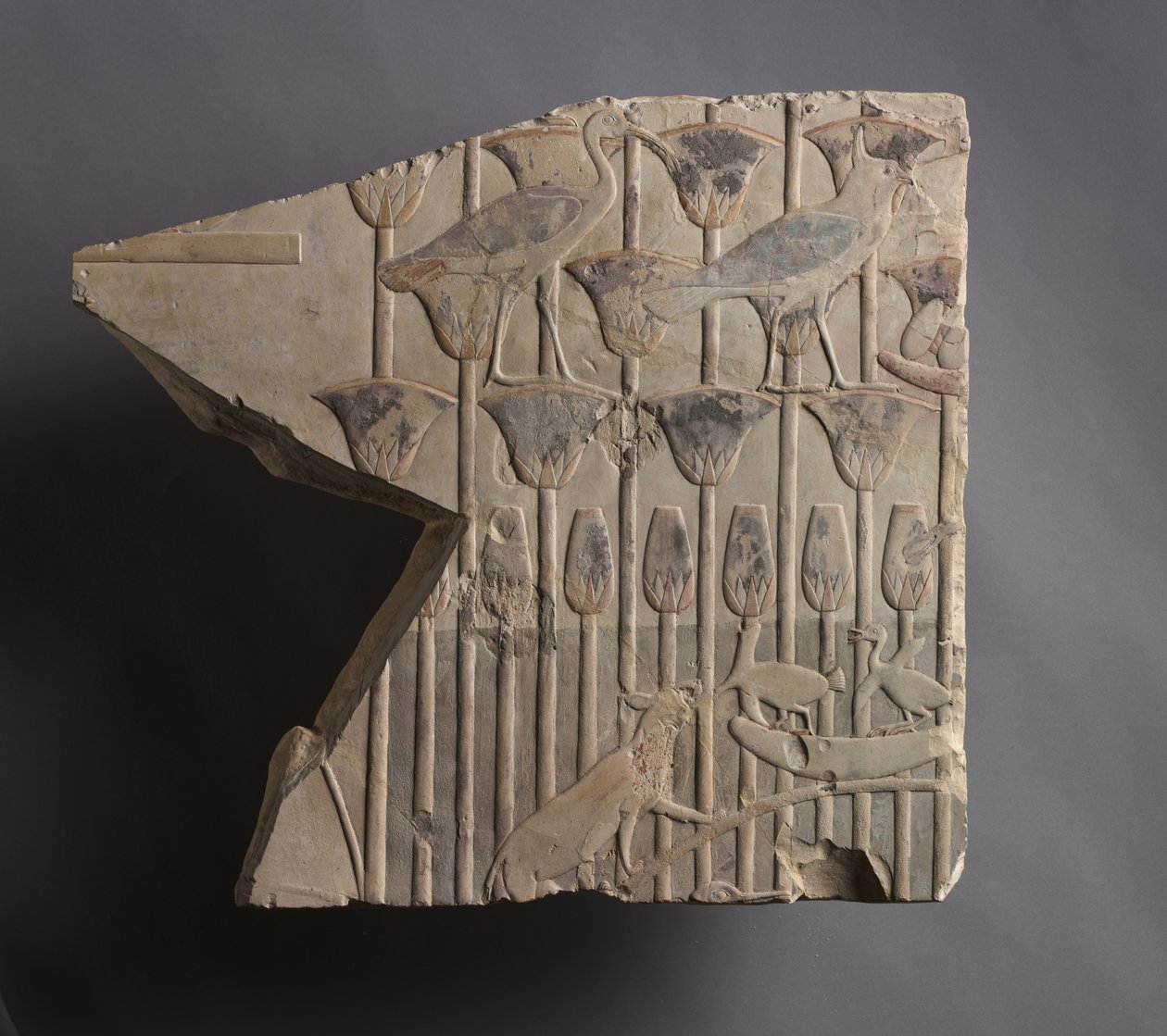 Pescando con lanza, c.667-647 a.C. de Late Period Egyptian