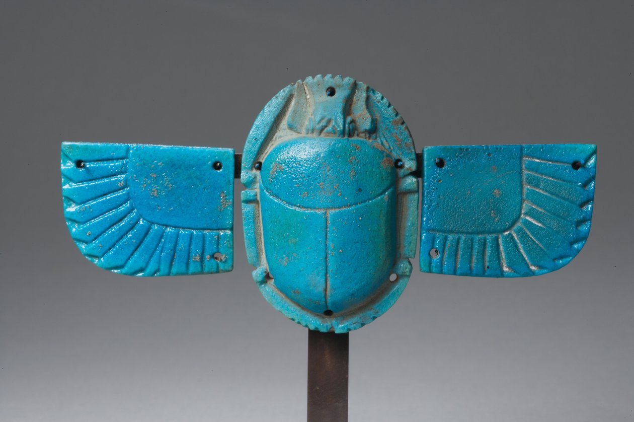 Escarabajo alado de Late Period Egyptian