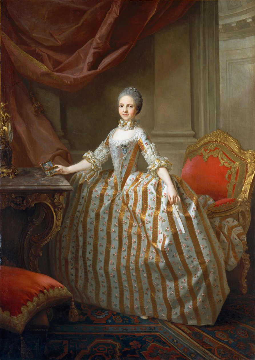 Retrato de la Princesa María Luisa de Parma, luego Reina de España de Laurent Pecheux