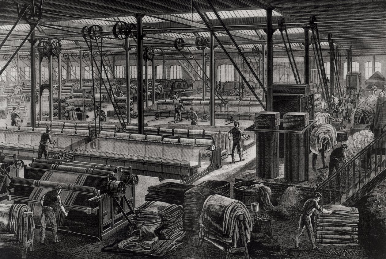 El taller principal de la fábrica 