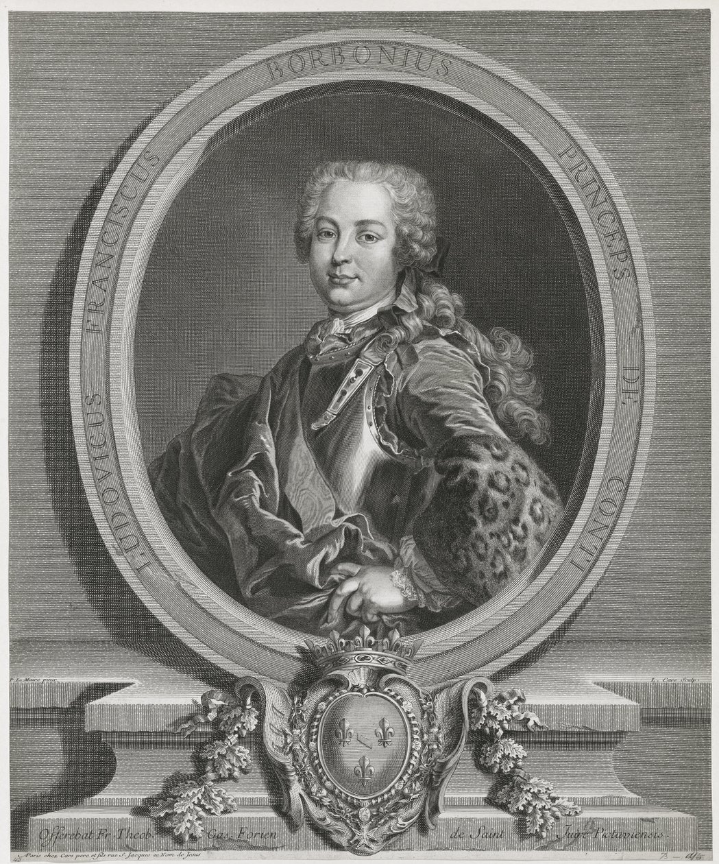 Laurent Cars - Louis François de Bourbon, Príncipe de Conti de Laurent Cars