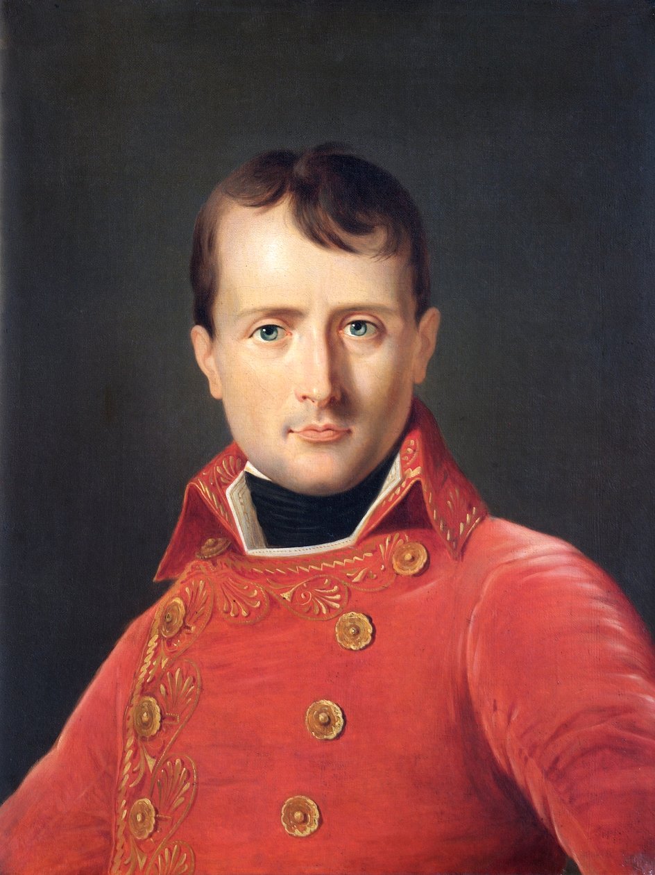 Napoleón Bonaparte como Primer Cónsul, c.1803 (óleo sobre lienzo) de Laurent Dabos