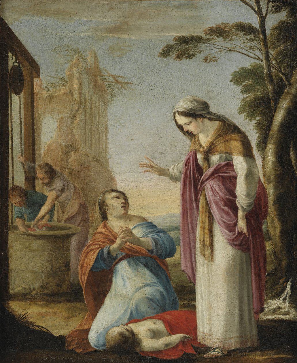 El milagro de Santa Isabel de Turingia de Laurent La Hyre de