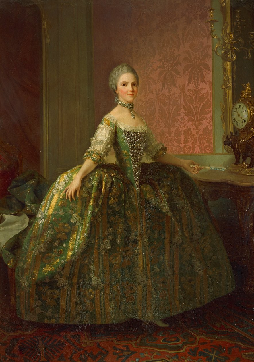 Retrato de María Luisa de Parma (Parma de Laurent Pecheux