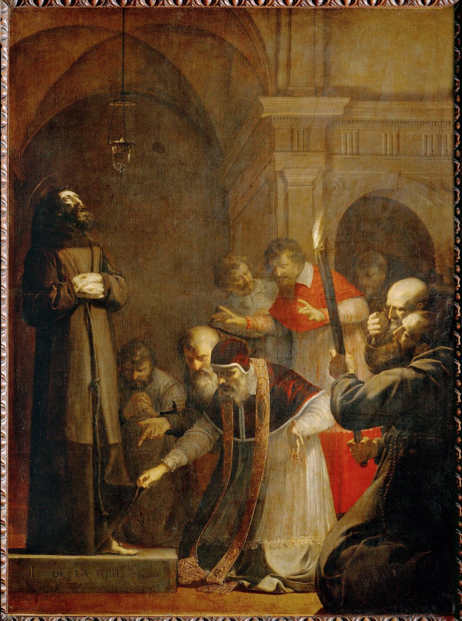 El Papa Nicolás V, en 1449 ... de Laurent de La Hire or La Hyre