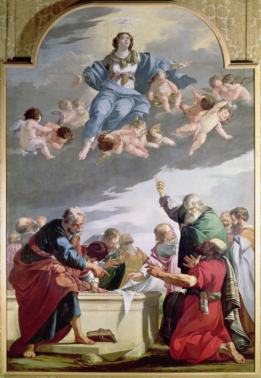 Asunción de la Virgen, 1635 de Laurent de la Hyre