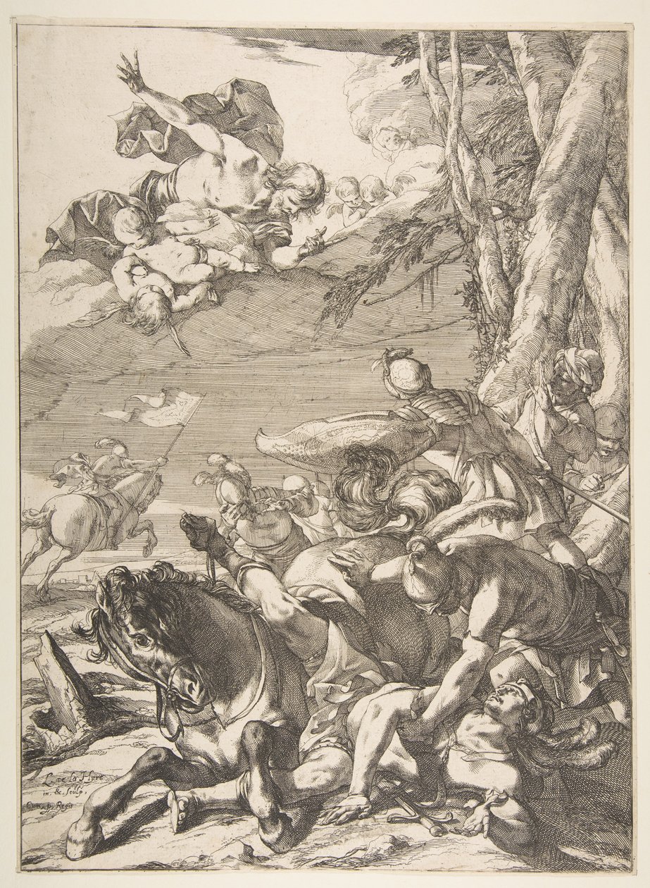 La conversión de San Pablo de Laurent de la Hyre