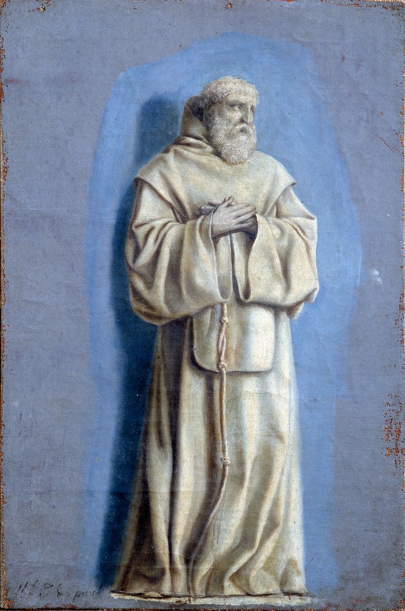 San Francisco de Paula (1416-1507), fundador de la Orden de los Mínimos de Laurent de la Hyre