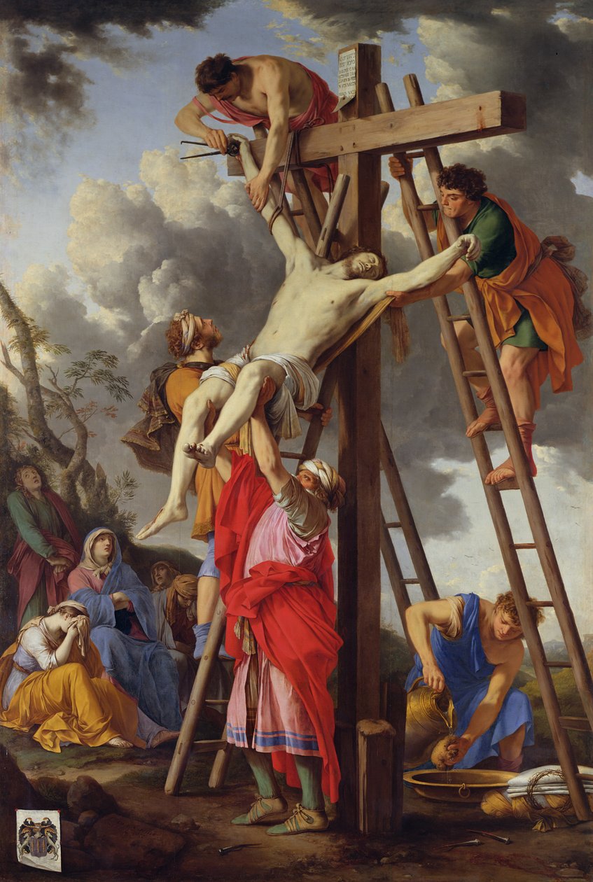 La Deposición, 1655 de Laurent de la Hyre