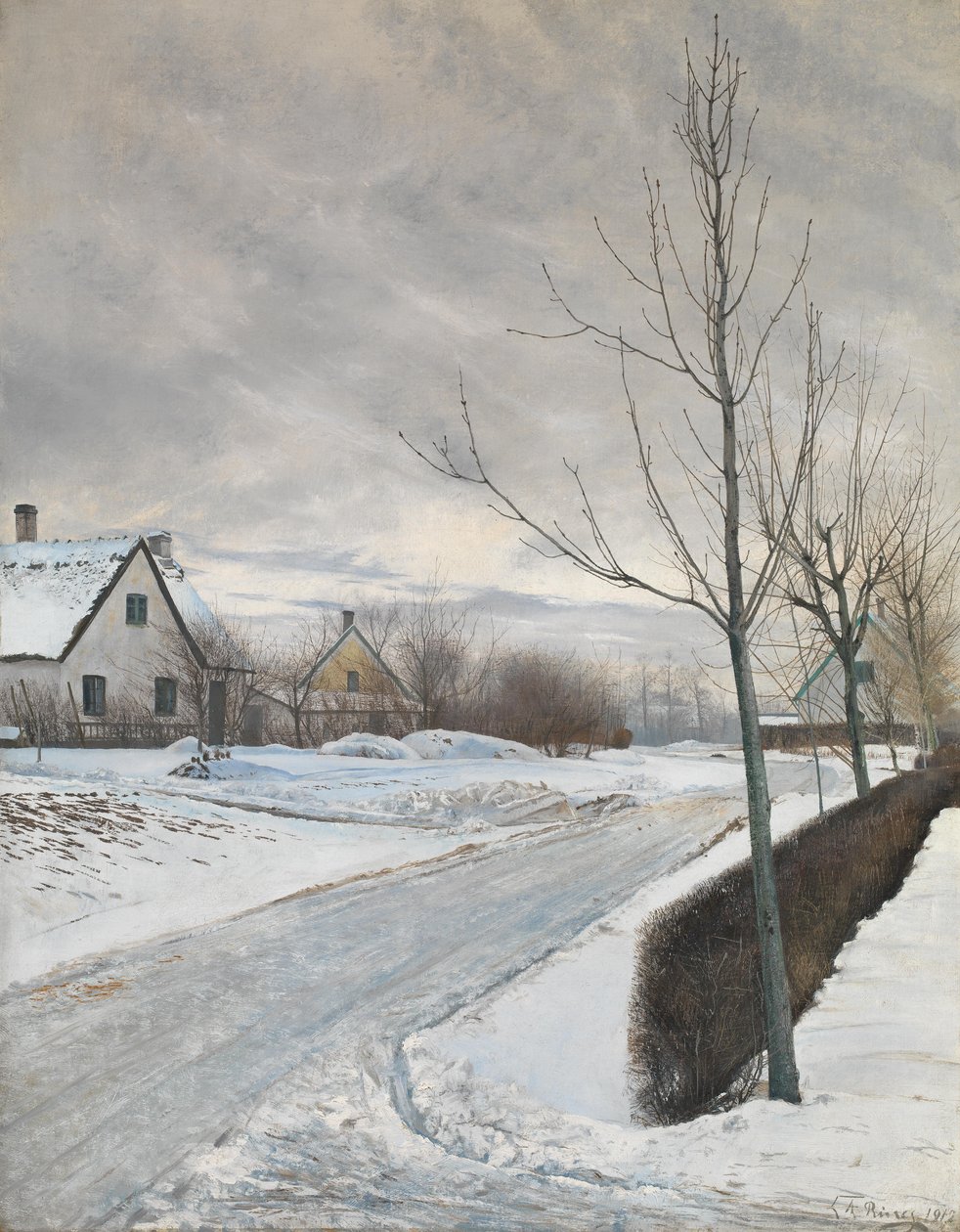 Día de invierno de Laurits Andersen Ring