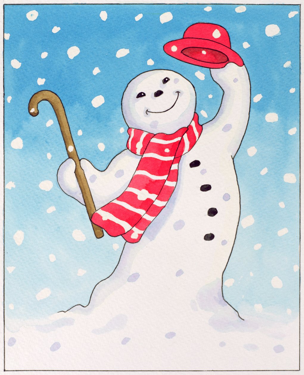Muñeco de nieve danzante, 1996 de Lavinia Hamer