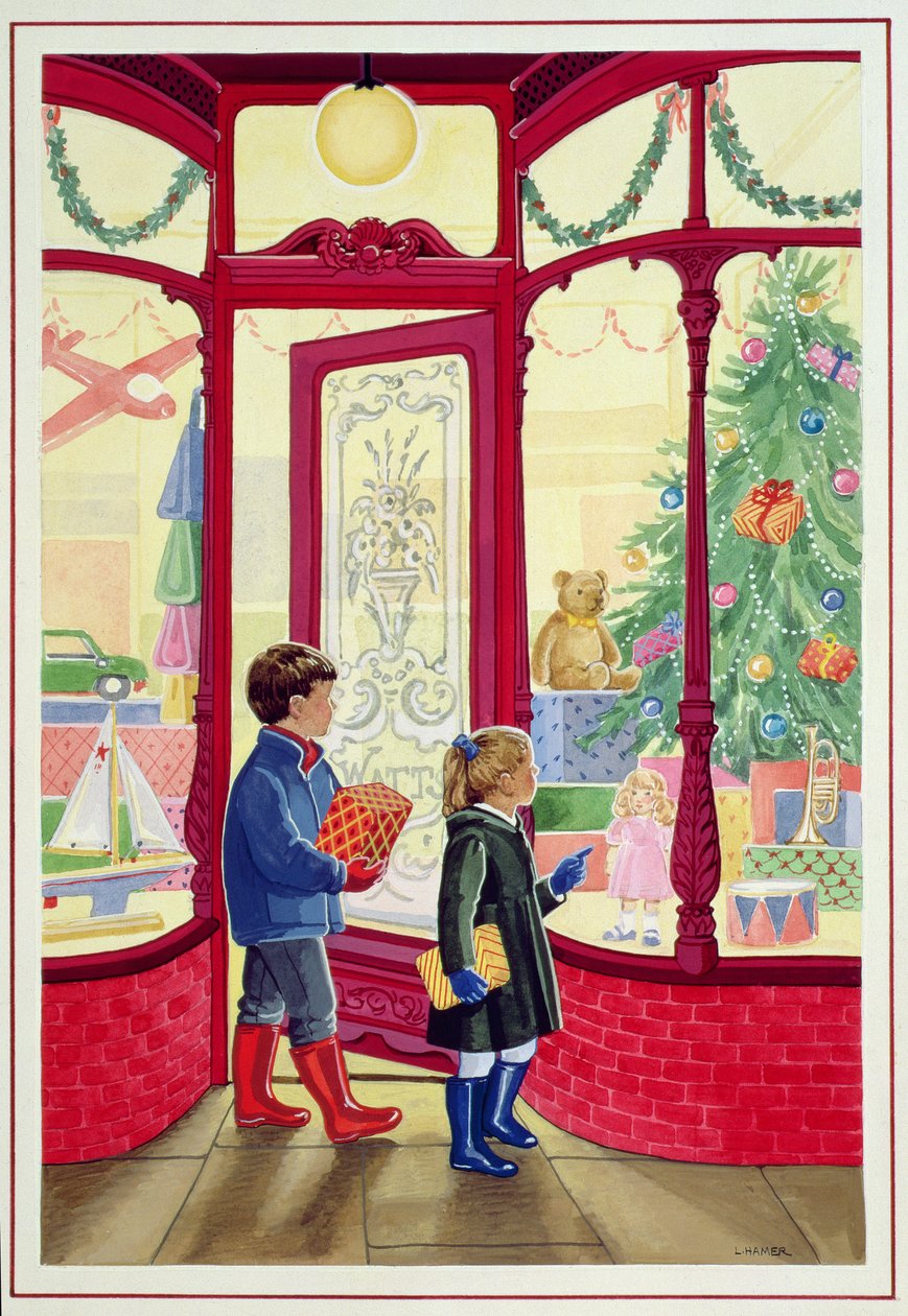 Comprando regalos de Lavinia Hamer