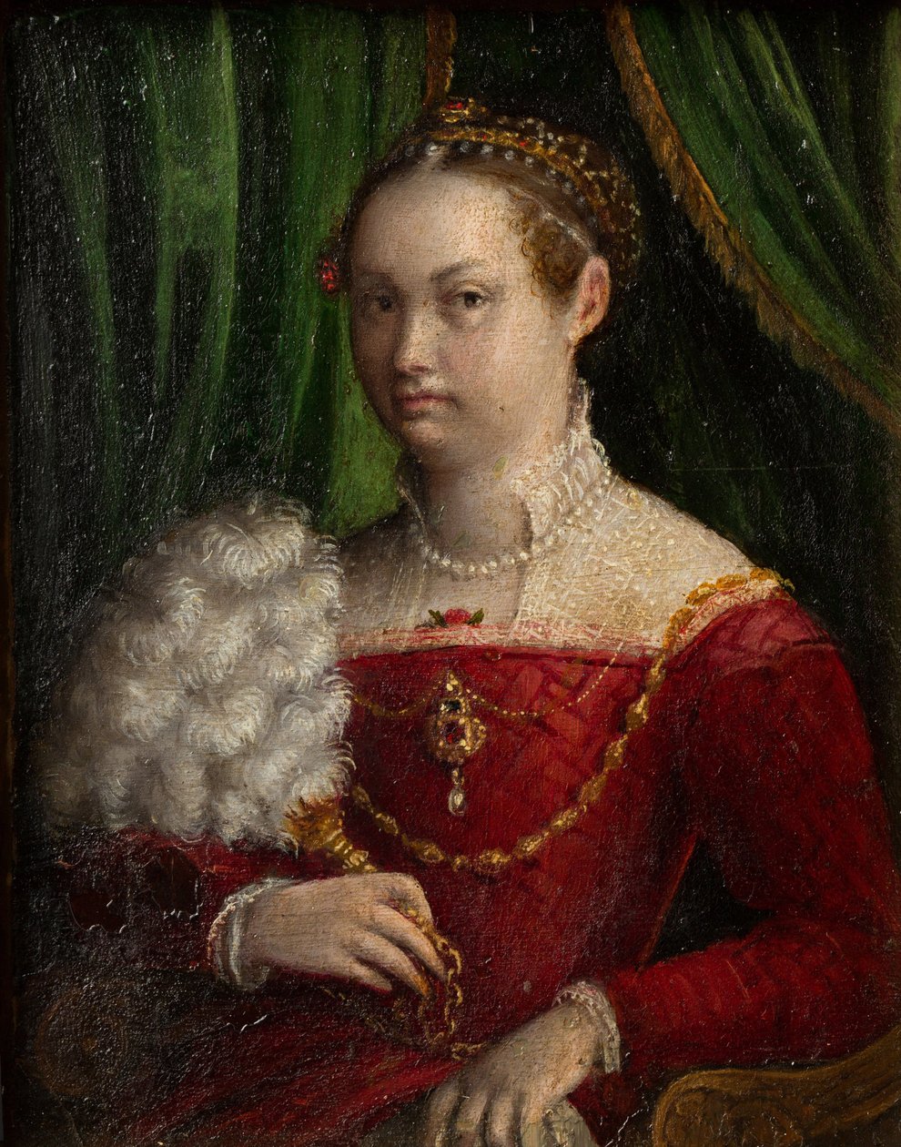 Autorretrato, ca 1577-1585 de Lavinia Fontana