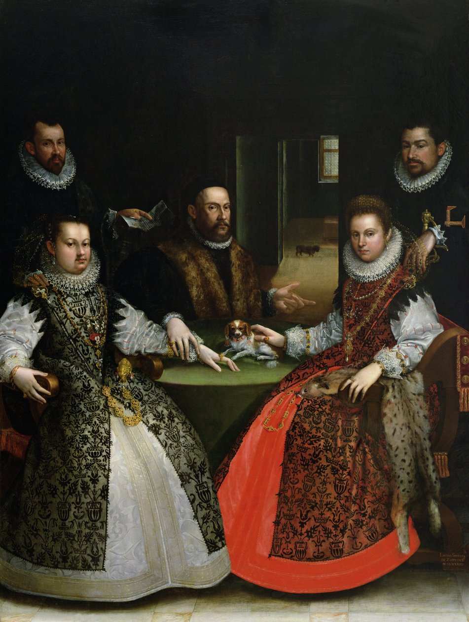 La familia Gozzadini de Lavinia Fontana