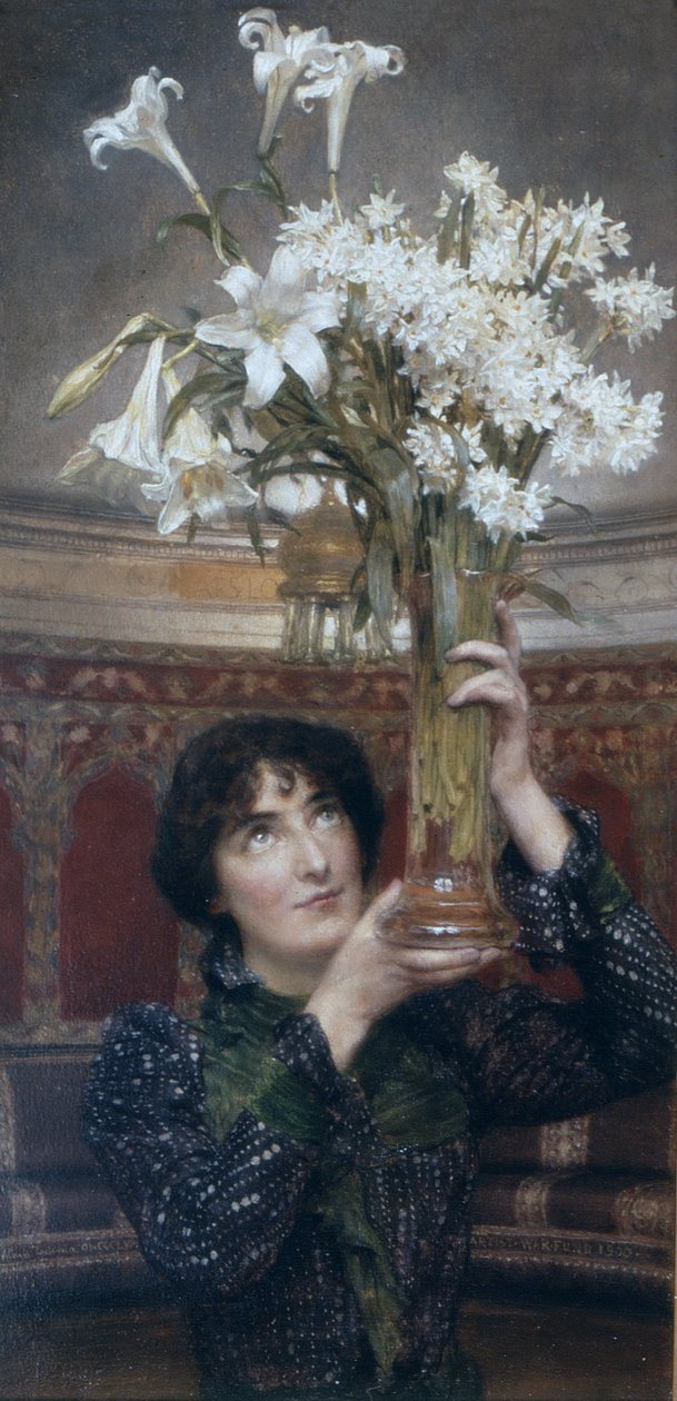 Una Bandera de Tregua, 1900 de Lawrence Alma Tadema