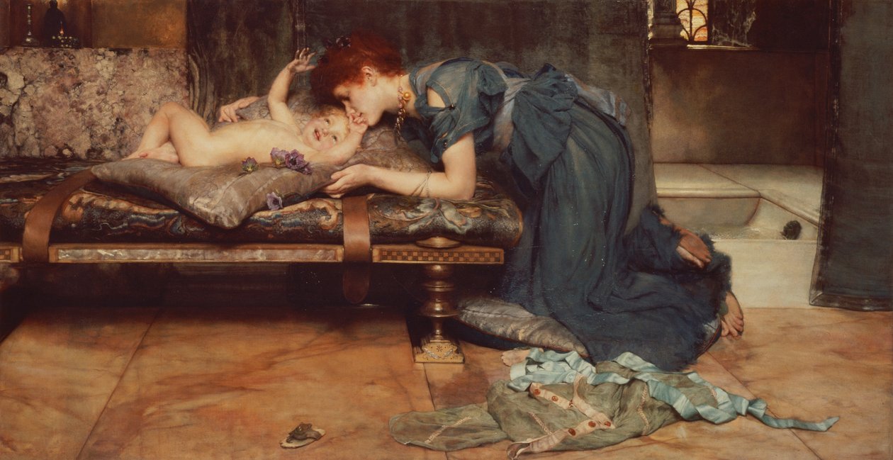 Un Paraíso Terrenal, 1891 de Lawrence Alma Tadema