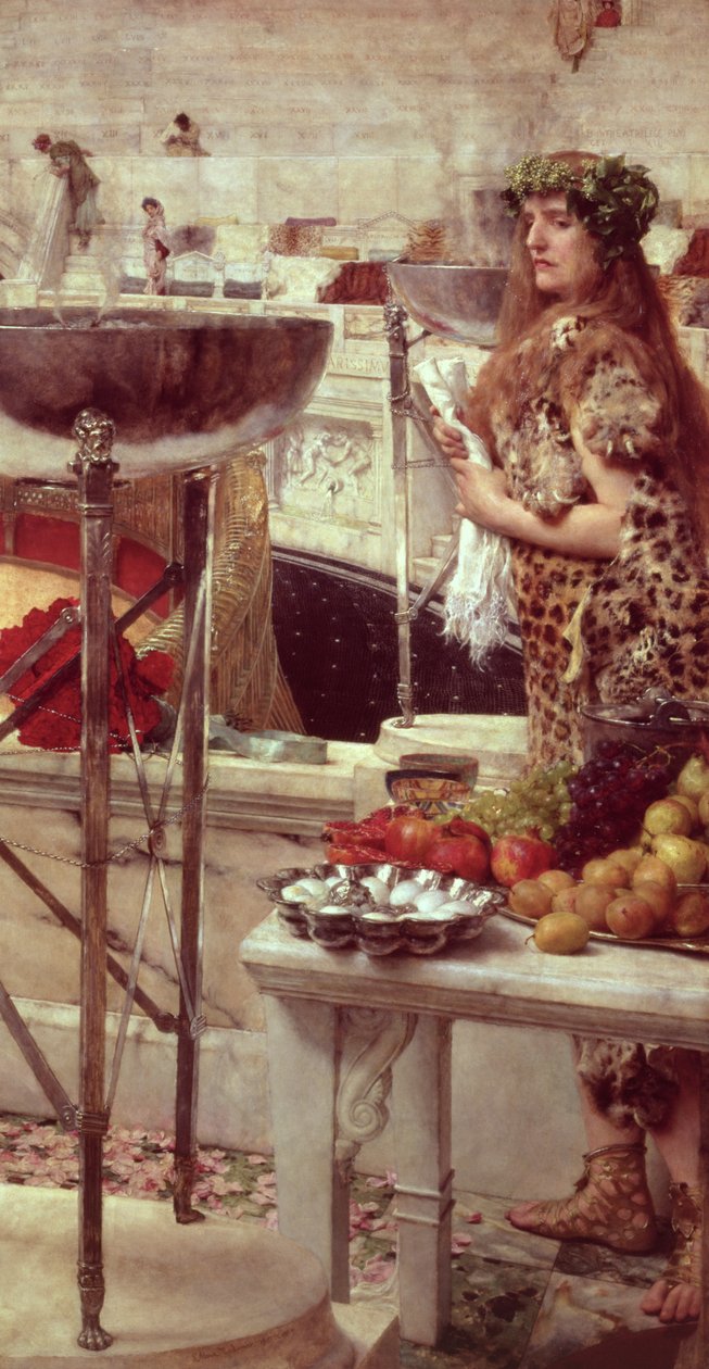Preparativos en el Coliseo, 1912 de Lawrence Alma Tadema